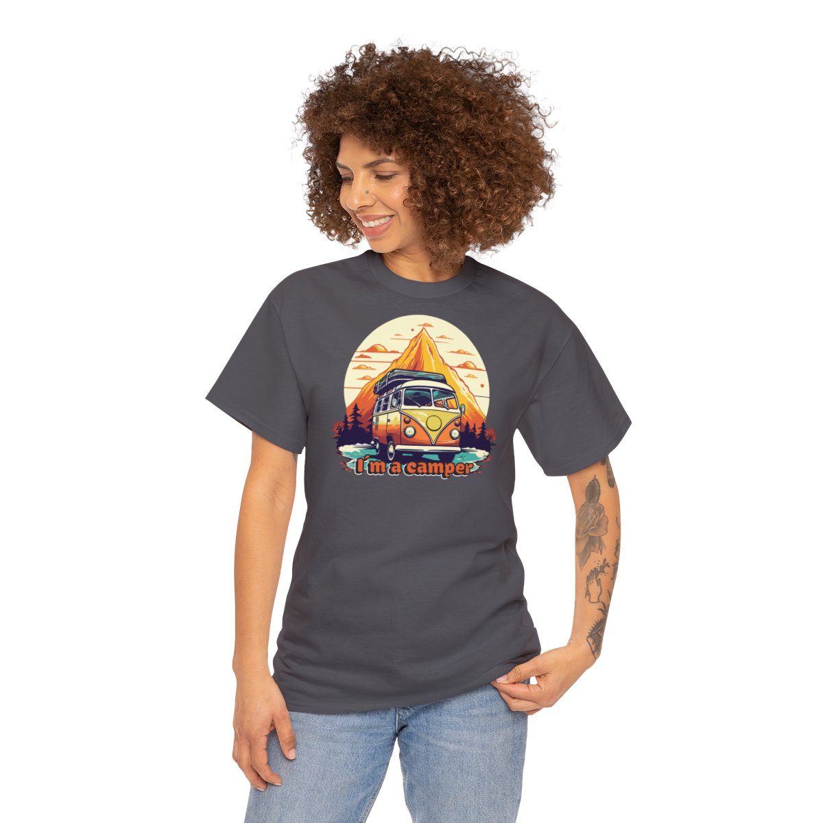I am a camper - Unisex T-Shirt – Bild 87