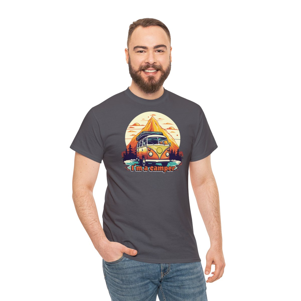 I am a camper - Unisex T-Shirt – Bild 89