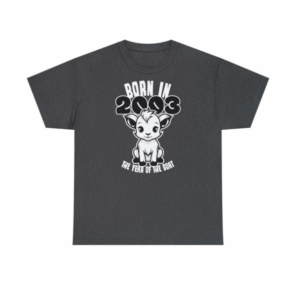 Born in the year of the Goat - Unisex Tee – Bild 7