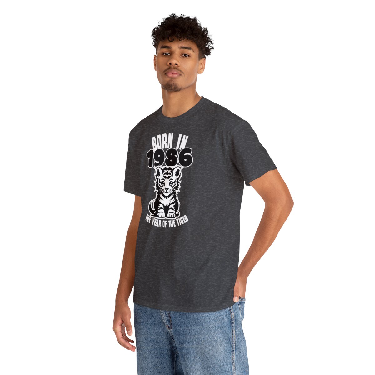 Born in the year of the Tiger - Unisex Tee – Bild 42