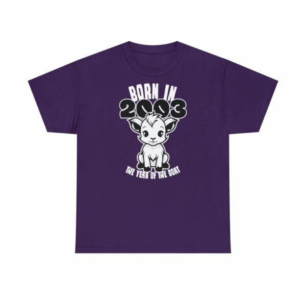 Born in the year of the Goat - Unisex Tee – Bild 9