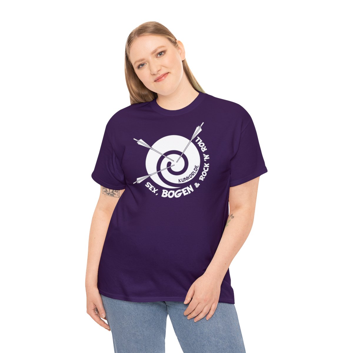 Sex, bogen & RocknRoll - Unisex Heavy Cotton Tee – Bild 4
