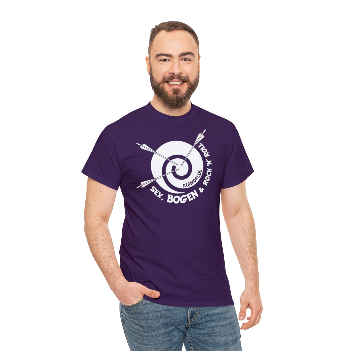 Sex, bogen & RocknRoll - Unisex Heavy Cotton Tee – Bild 5