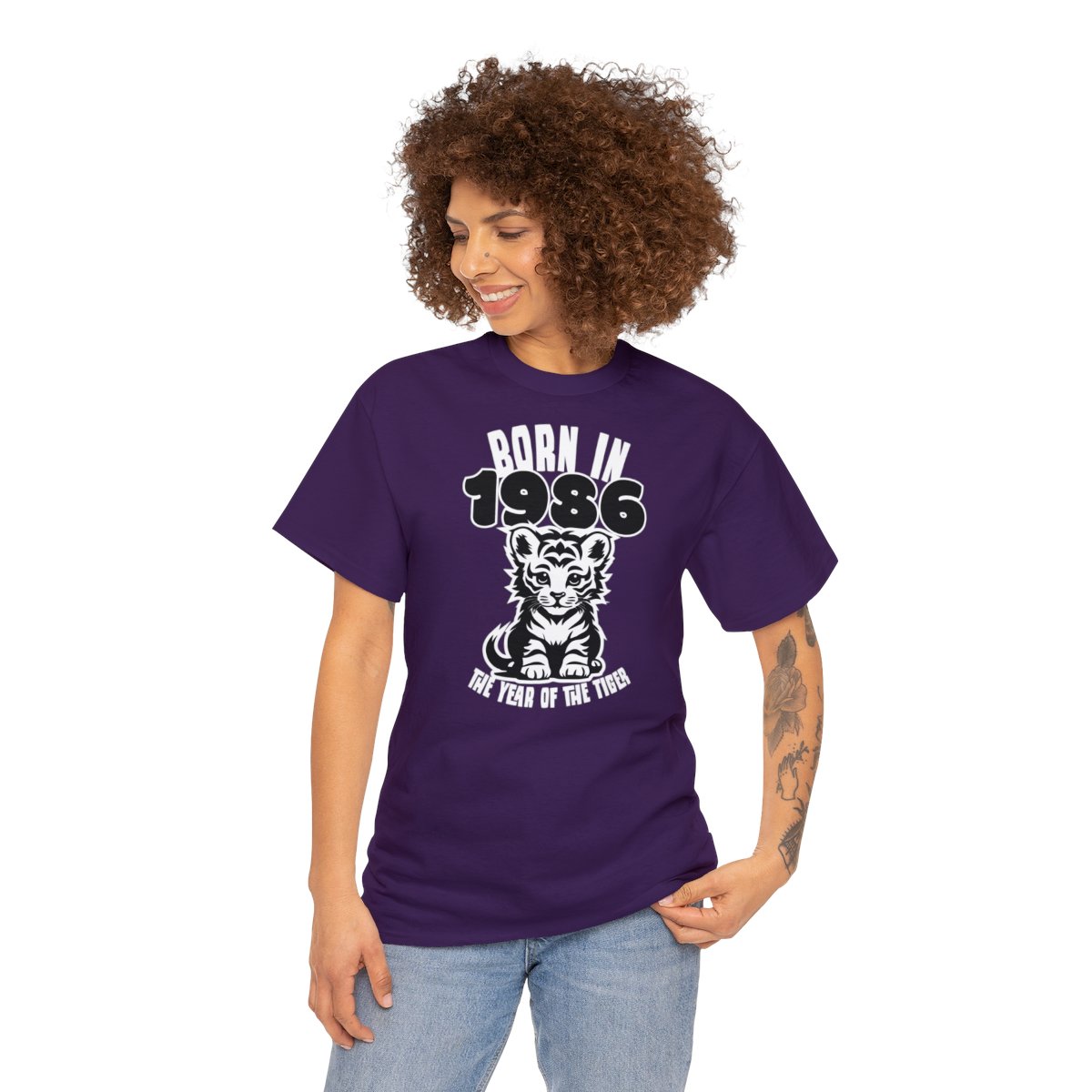 Born in the year of the Tiger - Unisex Tee – Bild 63
