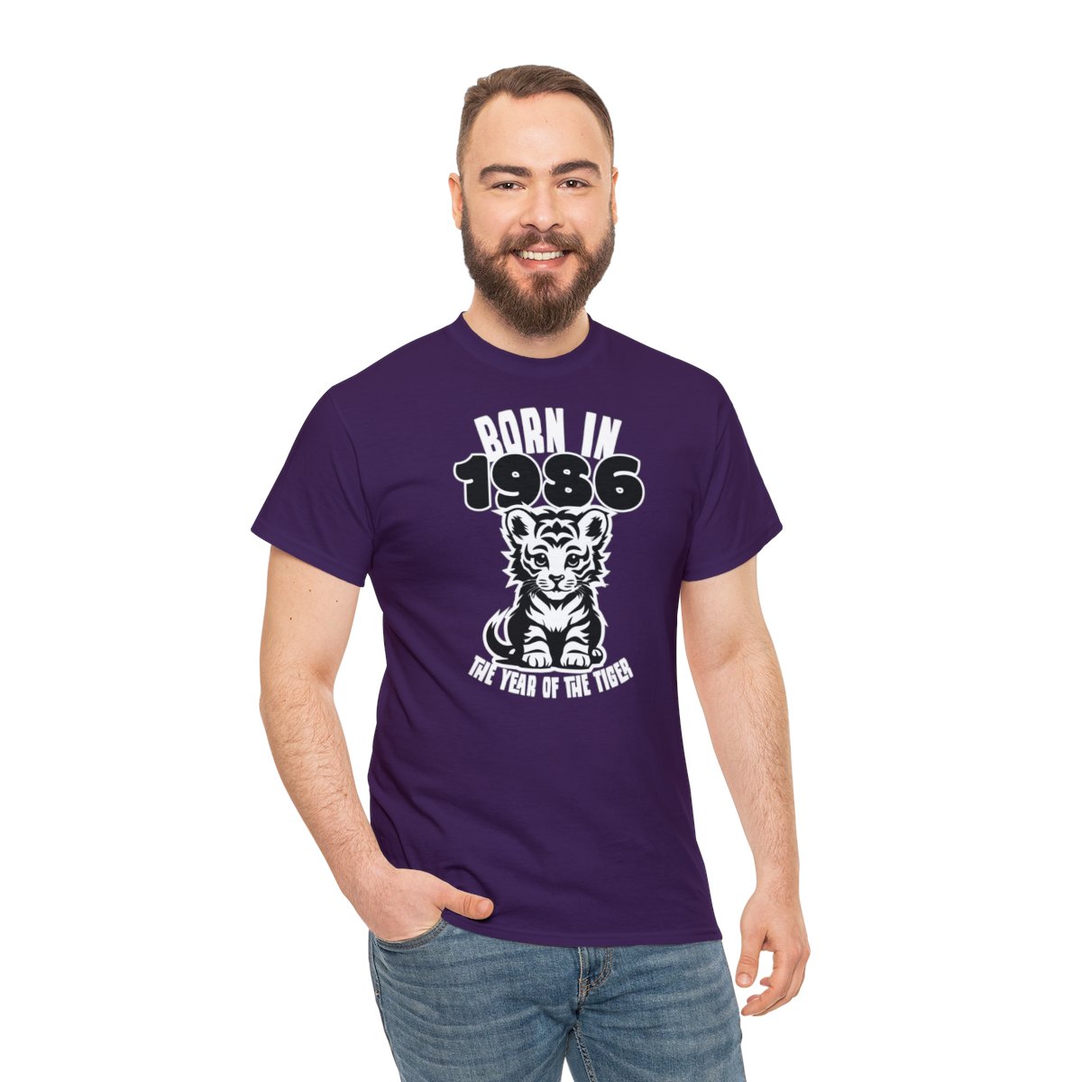 Born in the year of the Tiger - Unisex Tee – Bild 65