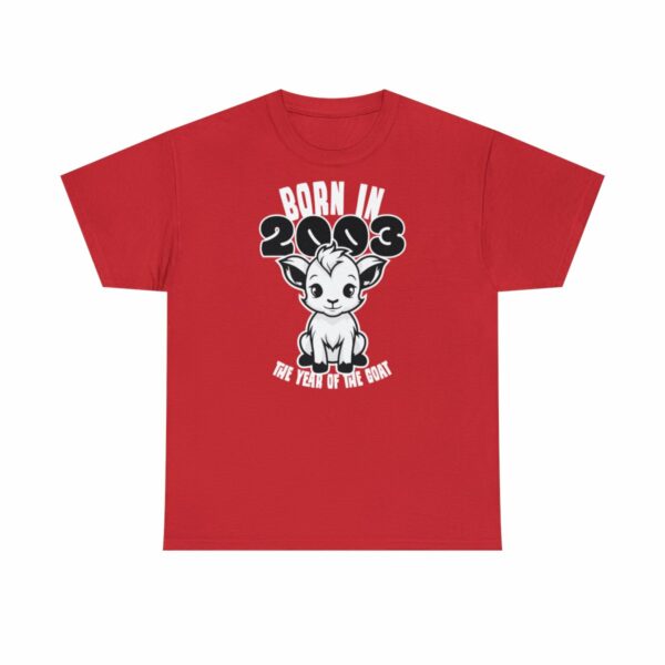 Born in the year of the Goat - Unisex Tee – Bild 10
