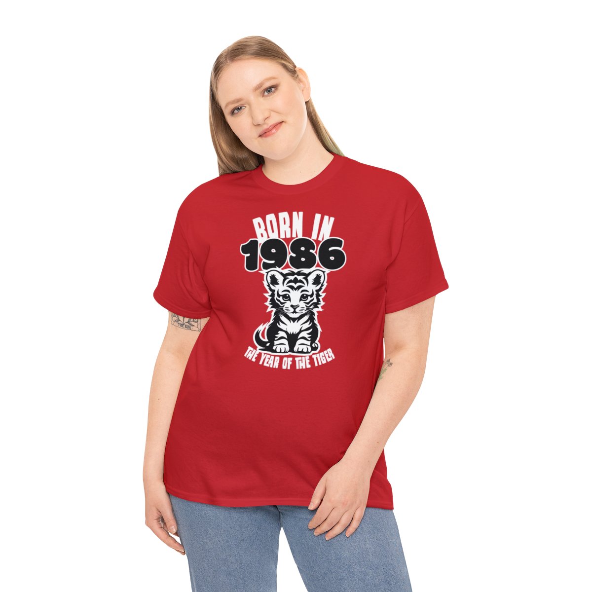 Born in the year of the Tiger - Unisex Tee – Bild 76