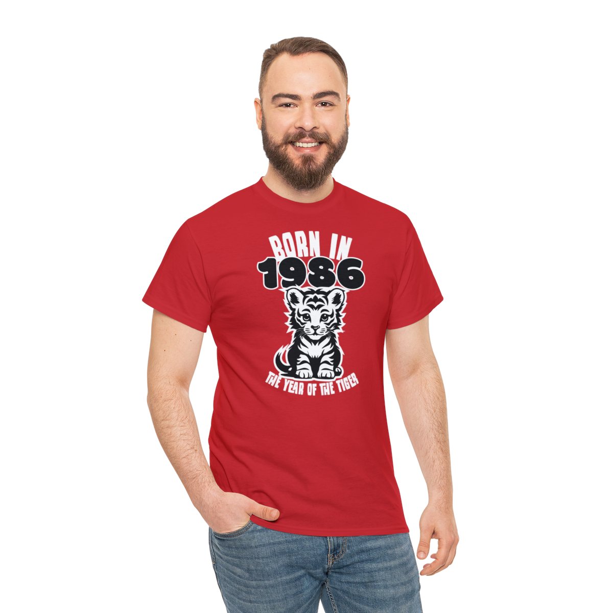 Born in the year of the Tiger - Unisex Tee – Bild 77