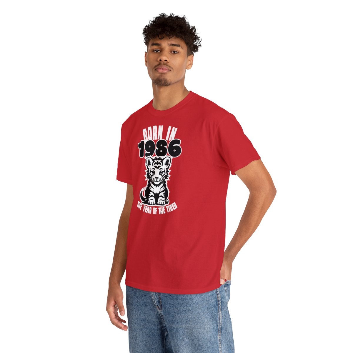 Born in the year of the Tiger - Unisex Tee – Bild 78