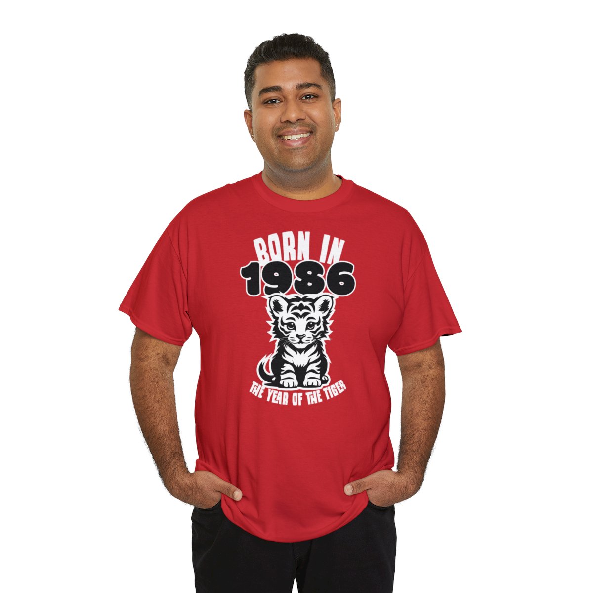 Born in the year of the Tiger - Unisex Tee – Bild 80