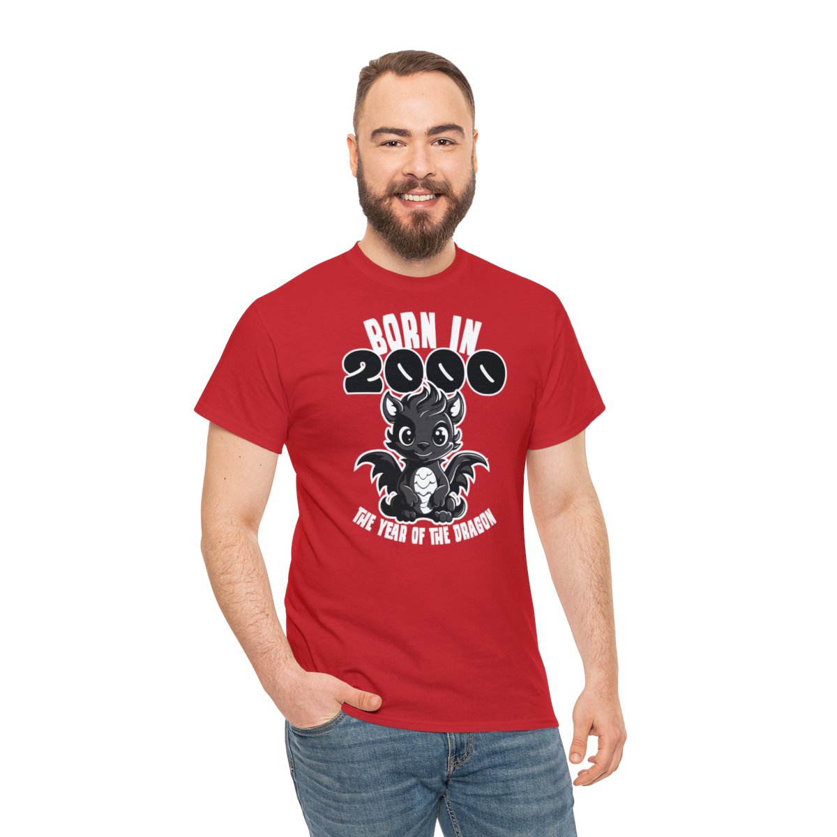 Born in the year of the Dragon - Unisex Tee – Bild 77