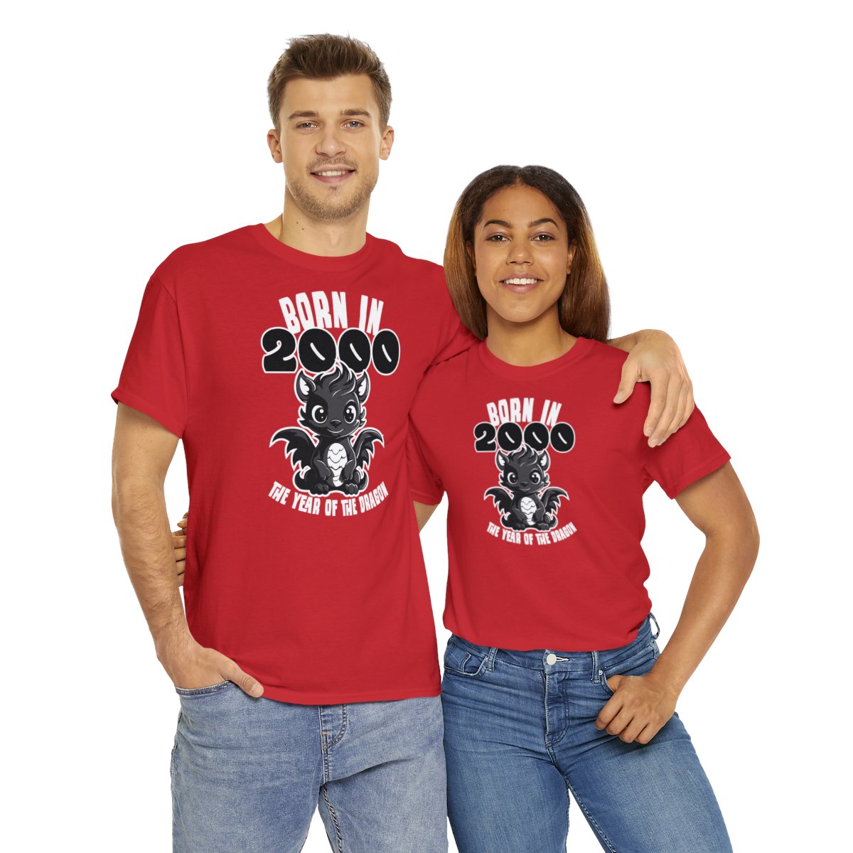 Born in the year of the Dragon - Unisex Tee – Bild 82