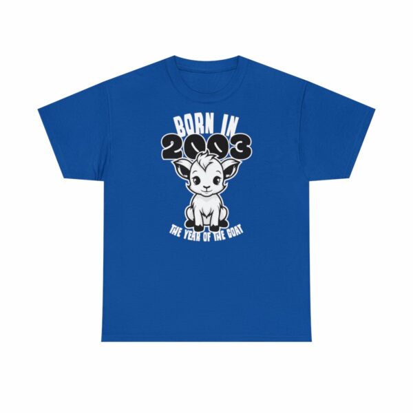 Born in the year of the Goat - Unisex Tee – Bild 8