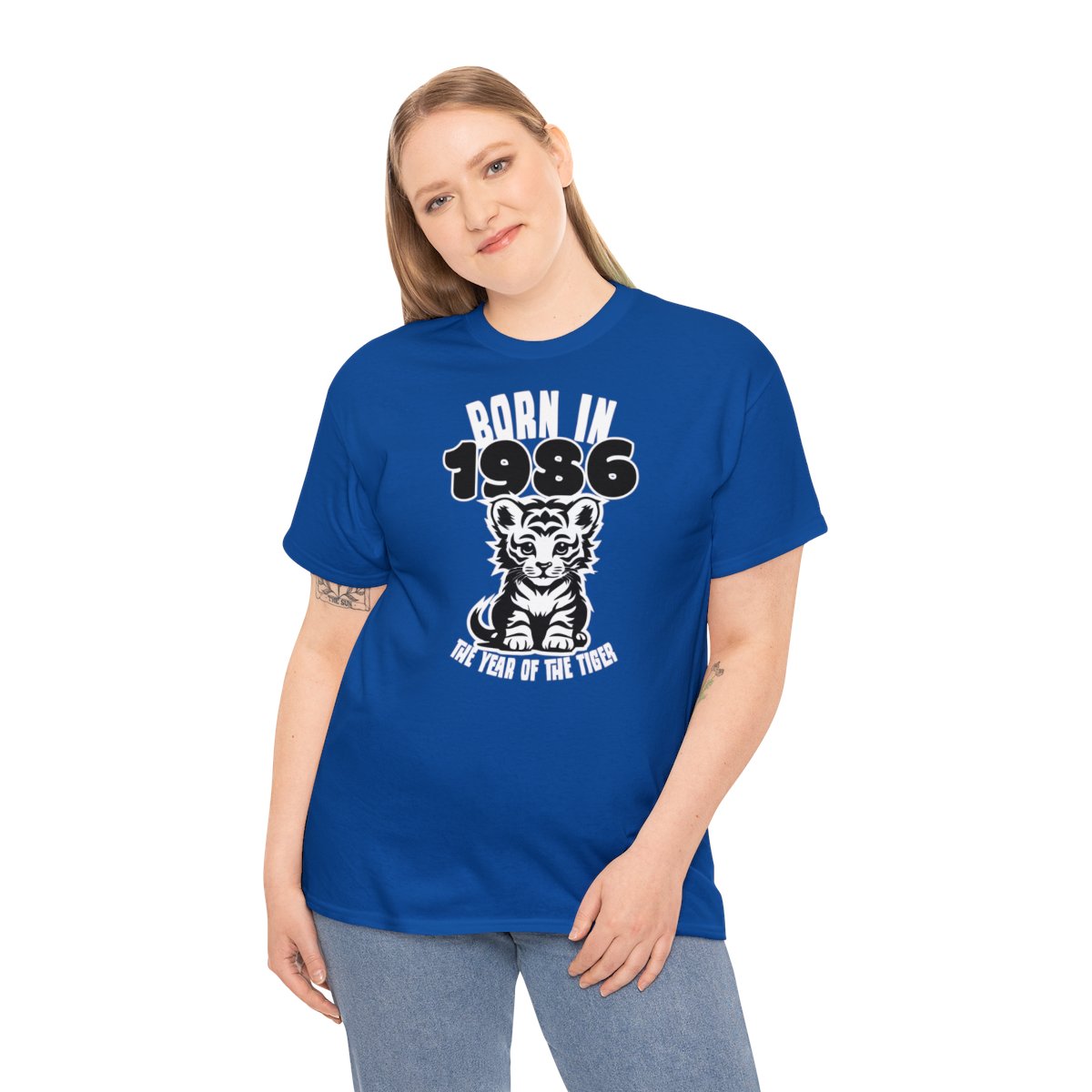 Born in the year of the Tiger - Unisex Tee – Bild 52