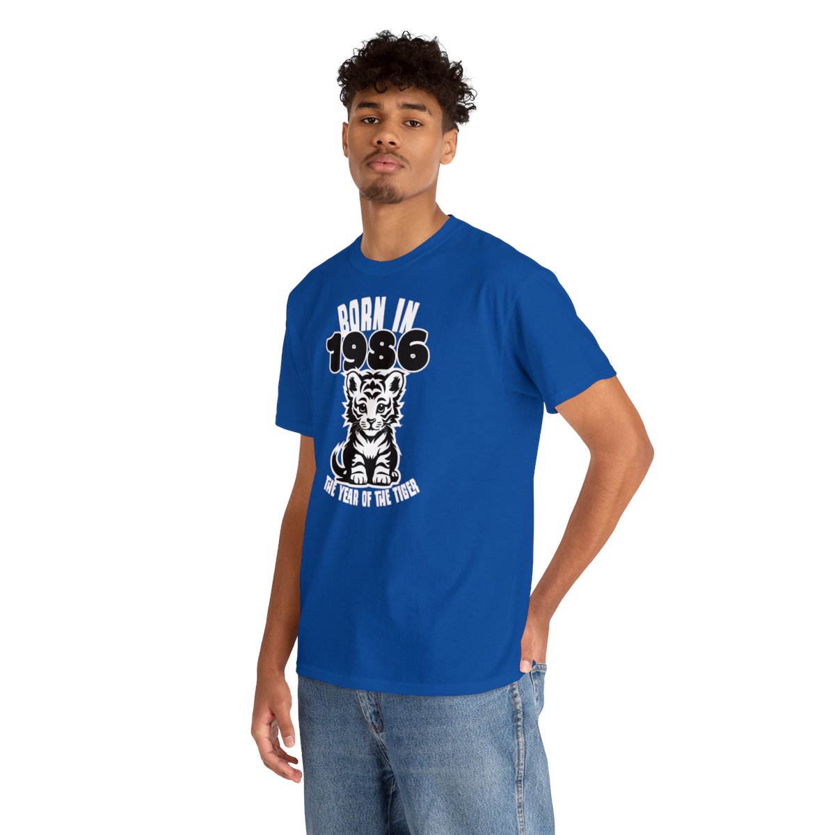 Born in the year of the Tiger - Unisex Tee – Bild 54