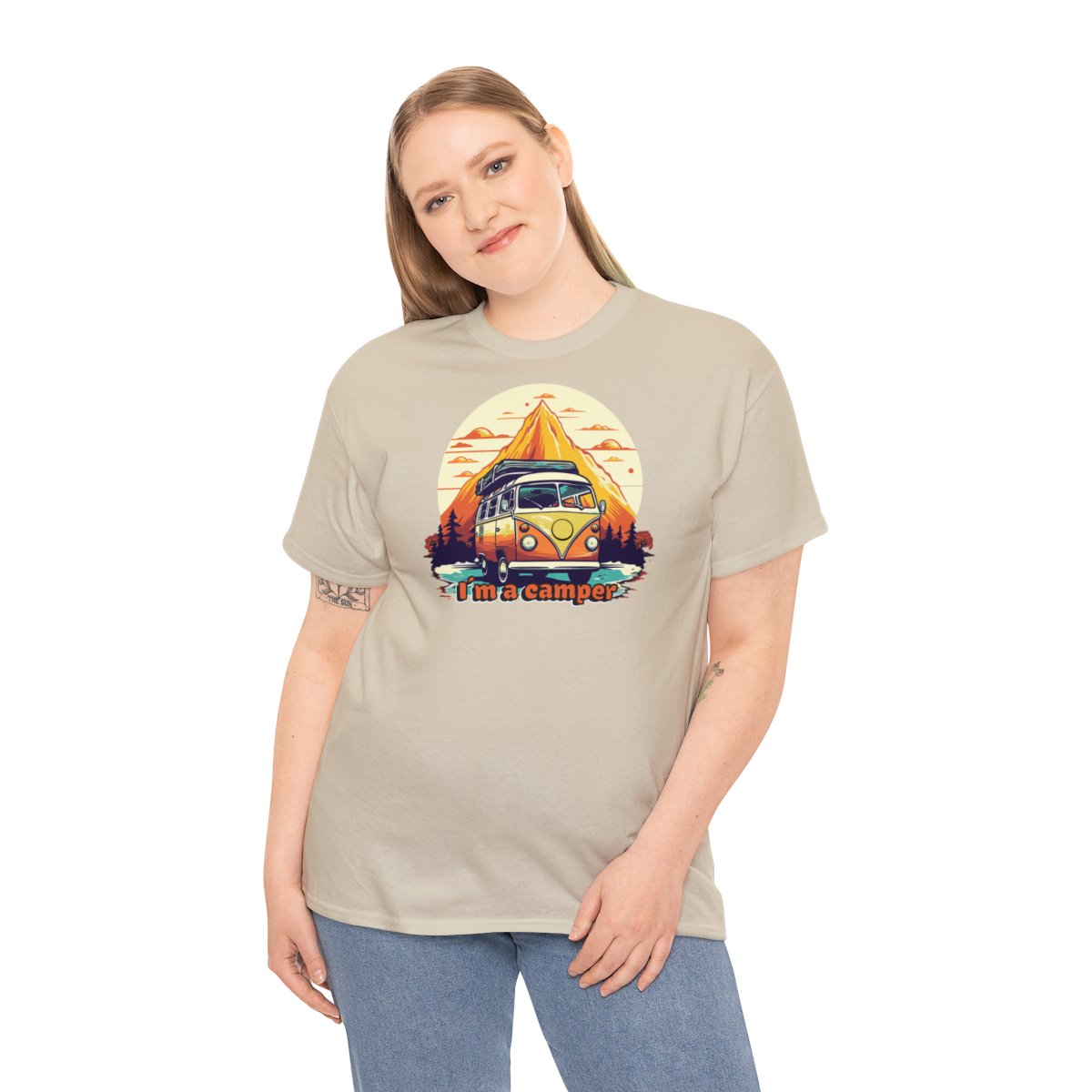 I am a camper - Unisex T-Shirt – Bild 4