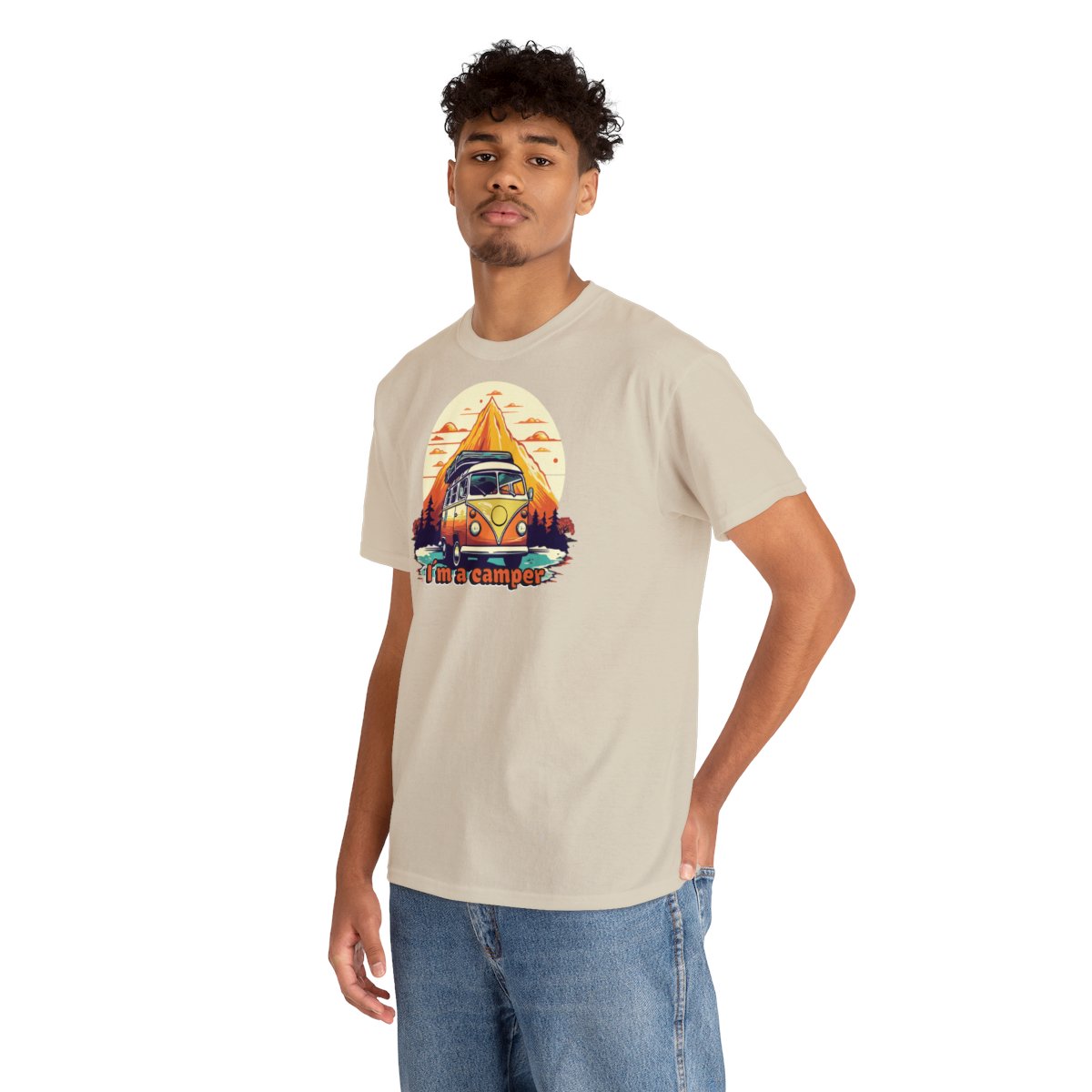I am a camper - Unisex T-Shirt – Bild 6
