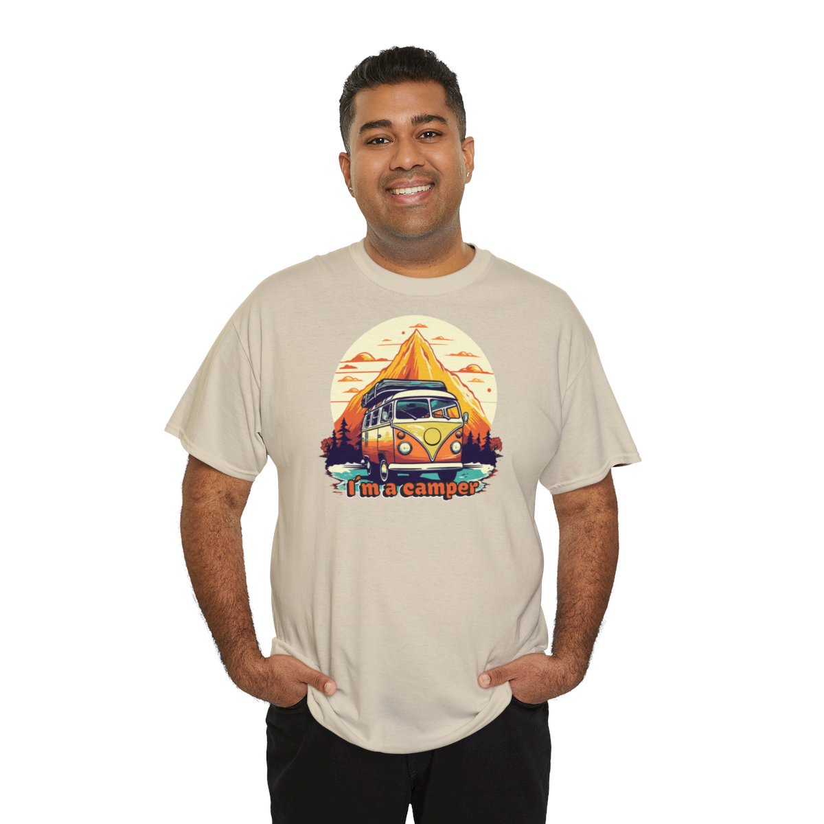 I am a camper - Unisex T-Shirt – Bild 8