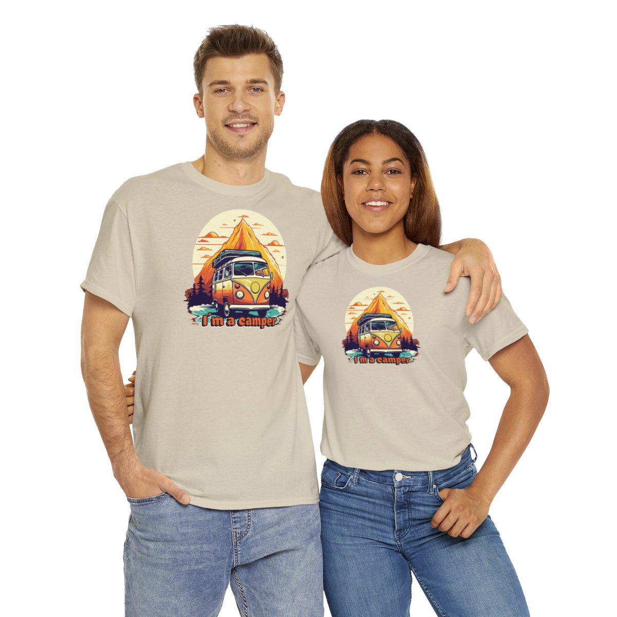 I am a camper - Unisex T-Shirt – Bild 10