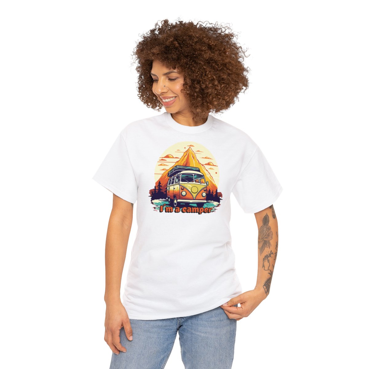 I am a camper - Unisex T-Shirt – Bild 15