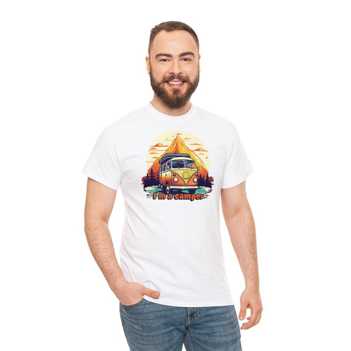 I am a camper - Unisex T-Shirt – Bild 17