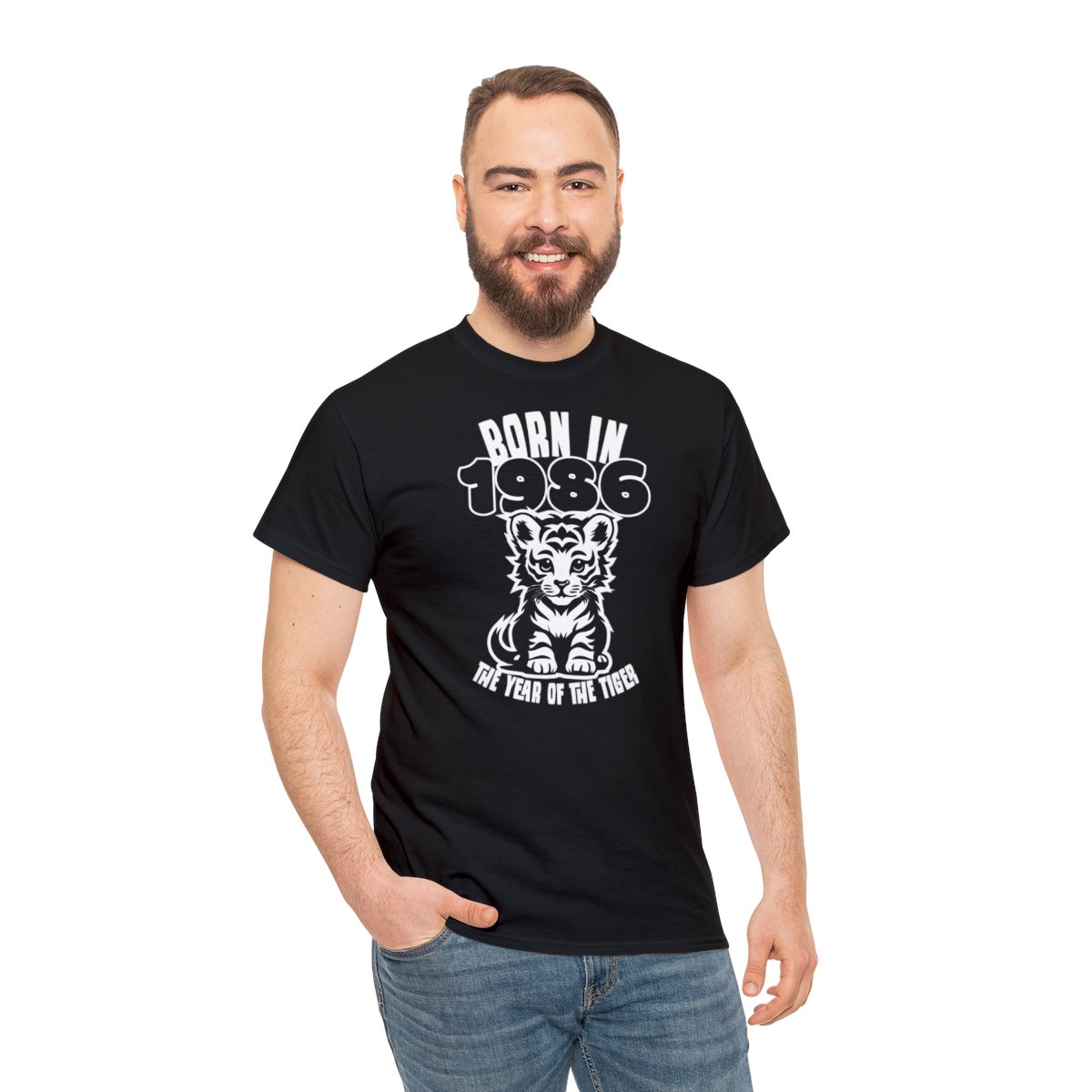 Born in the year of the Tiger - Unisex Tee – Bild 17