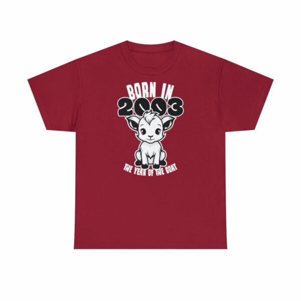 Born in the year of the Goat - Unisex Tee – Bild 11