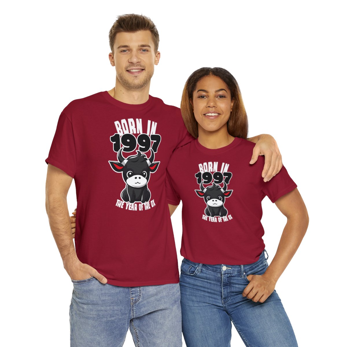 Born in the year of the Rooster - Unisex Tee – Bild 94