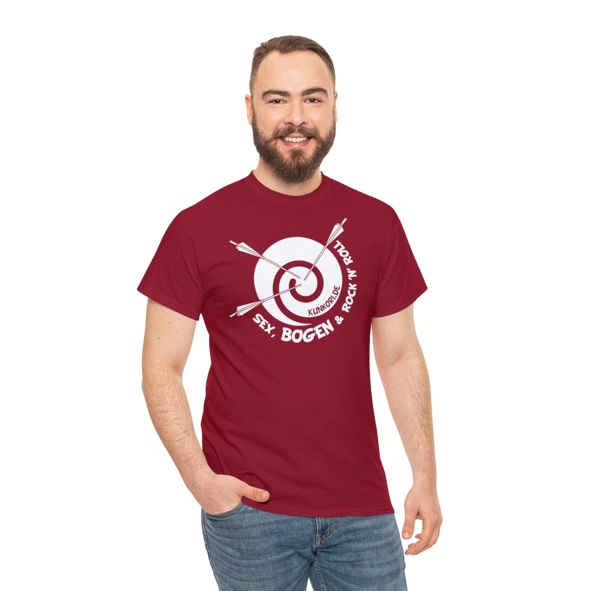 Sex, bogen & RocknRoll - Unisex Heavy Cotton Tee – Bild 65