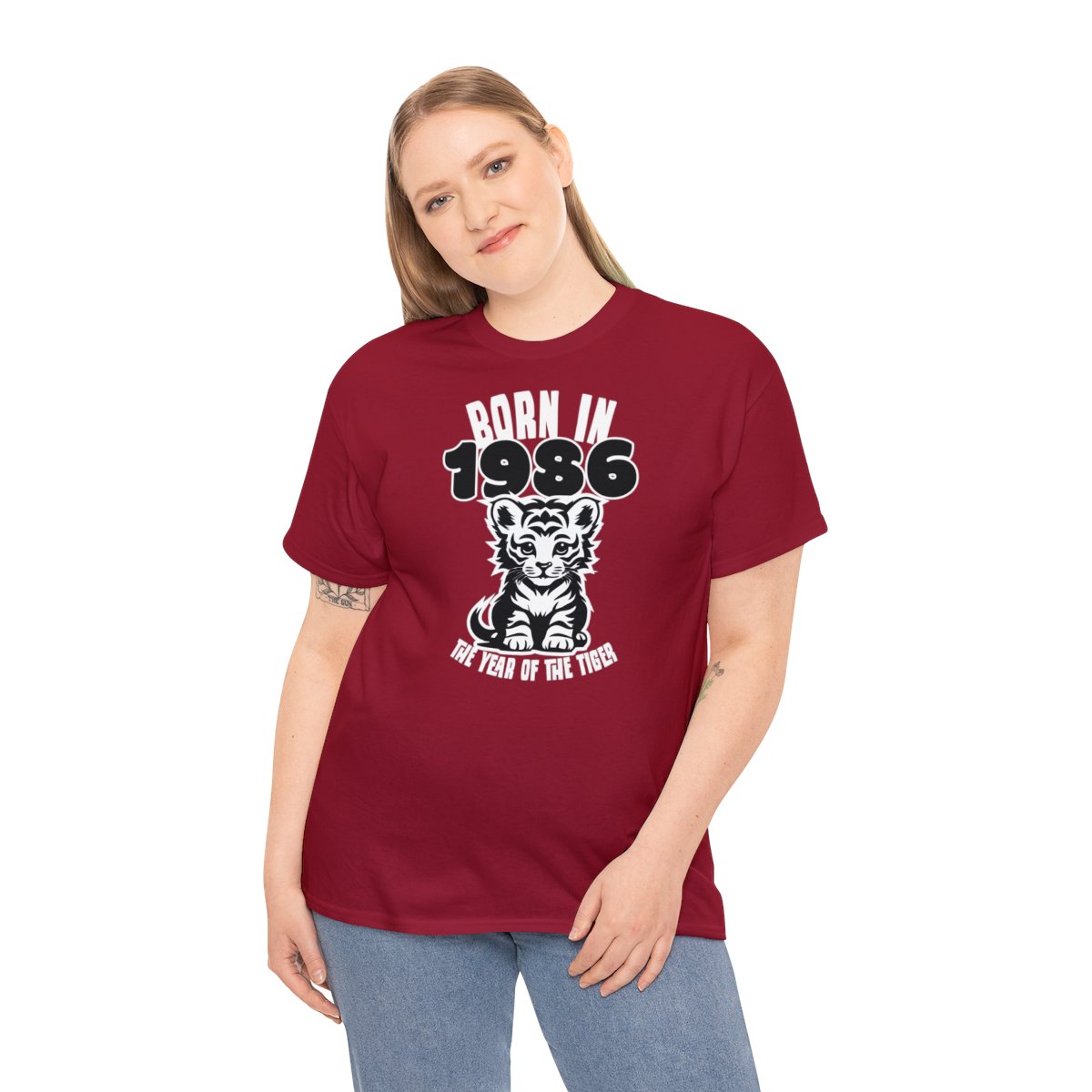 Born in the year of the Tiger - Unisex Tee – Bild 88