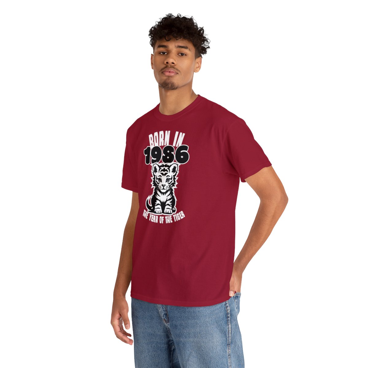 Born in the year of the Tiger - Unisex Tee – Bild 90