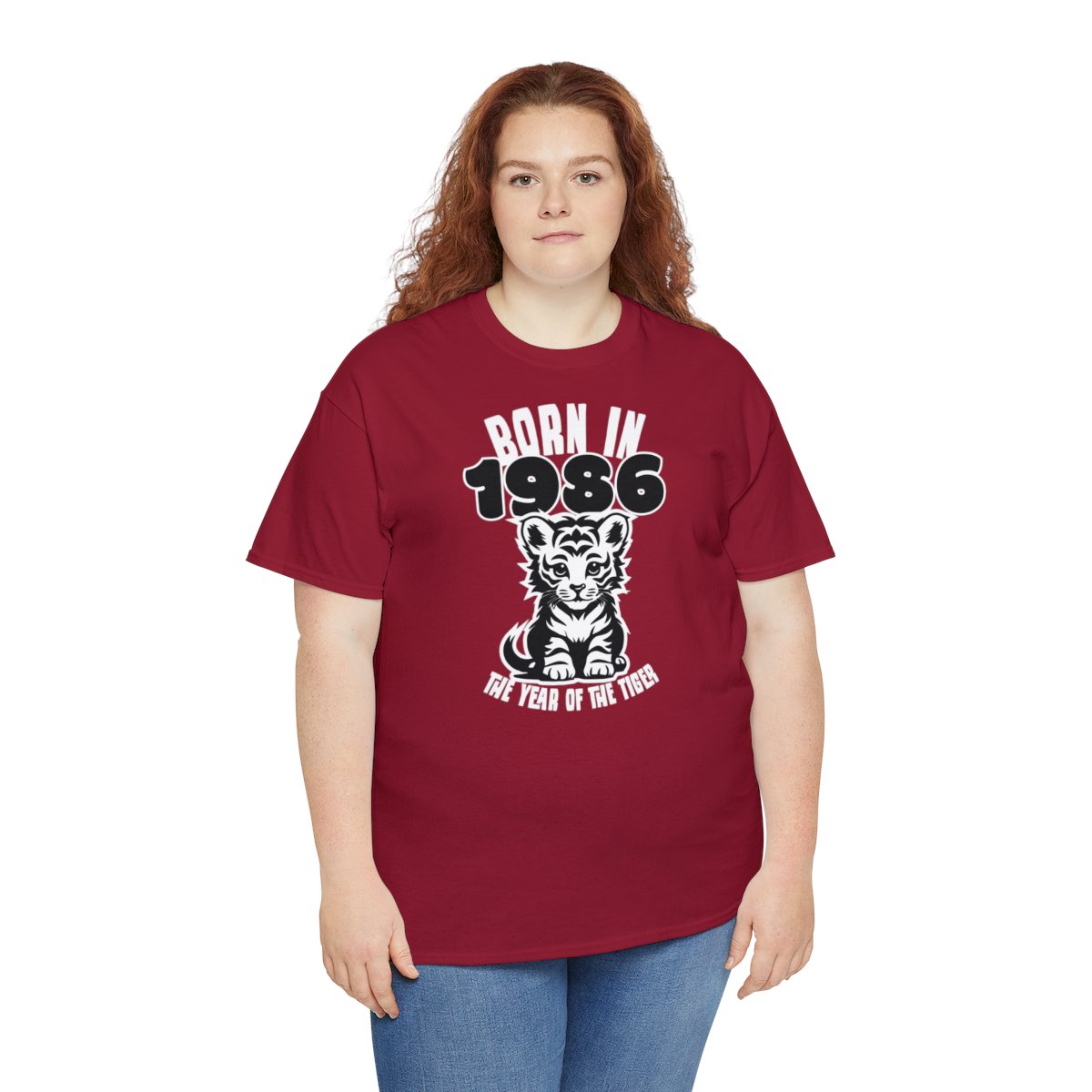 Born in the year of the Tiger - Unisex Tee – Bild 91
