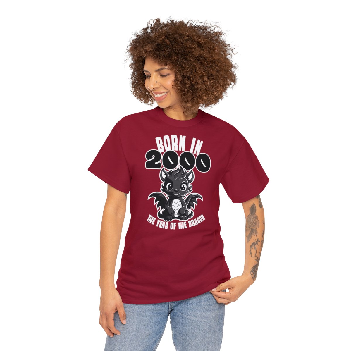 Born in the year of the Dragon - Unisex Tee – Bild 87