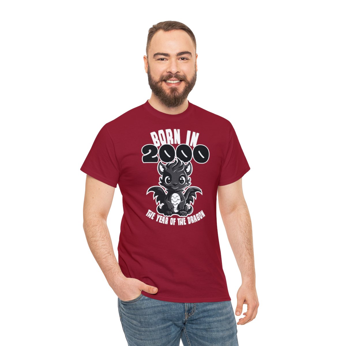 Born in the year of the Dragon - Unisex Tee – Bild 89