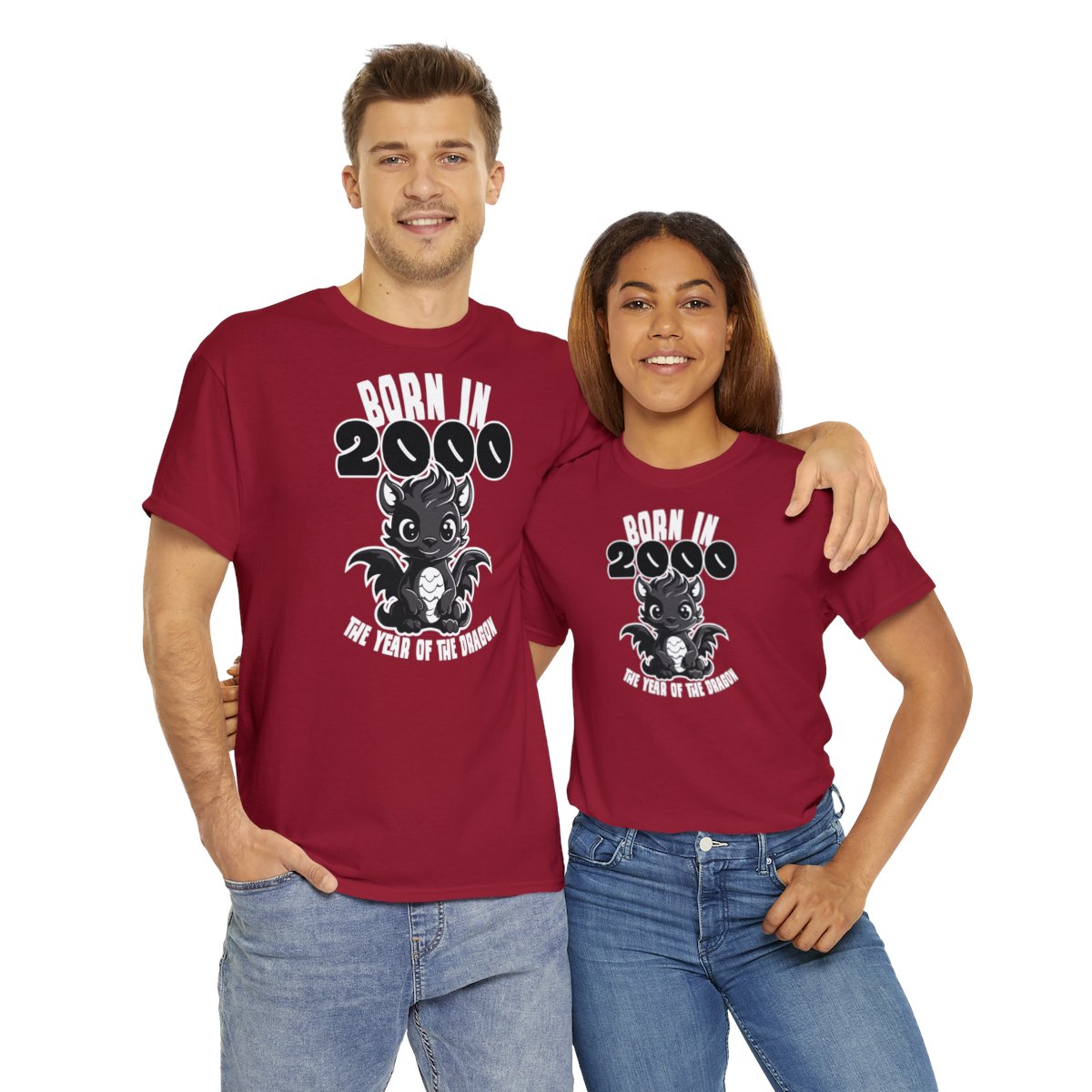 Born in the year of the Dragon - Unisex Tee – Bild 94