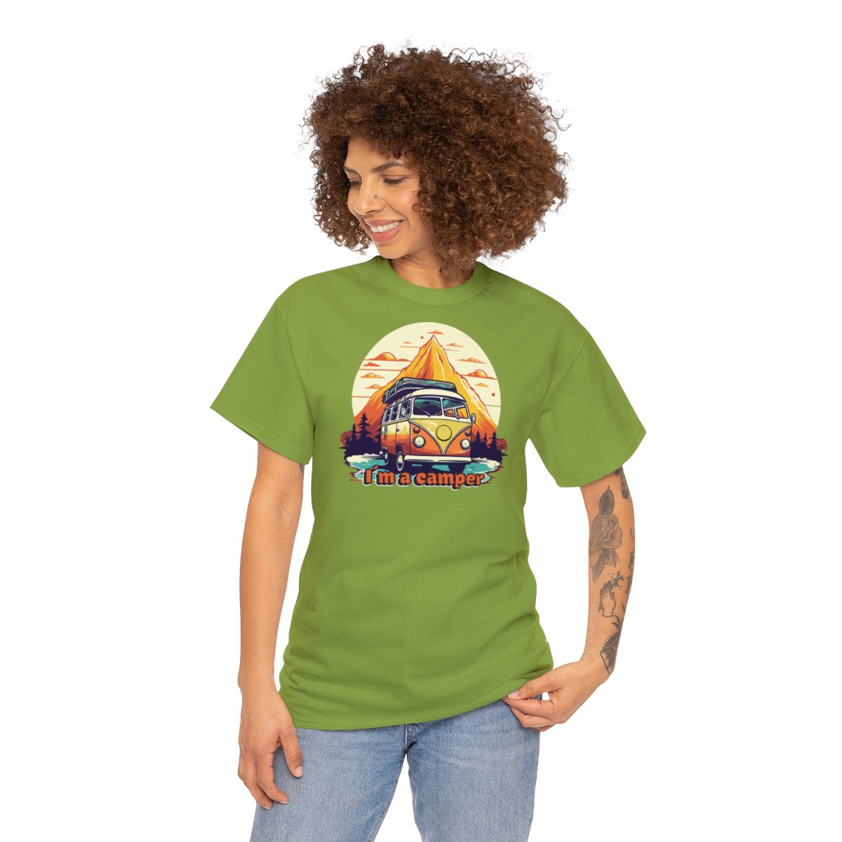 I am a camper - Unisex T-Shirt – Bild 63