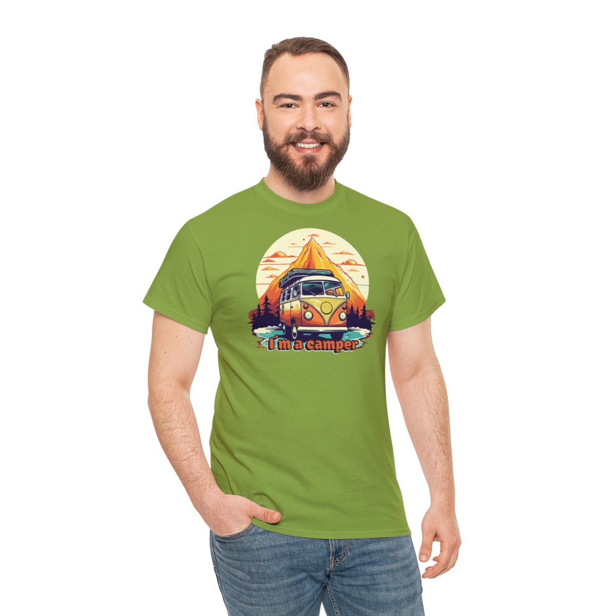 I am a camper - Unisex T-Shirt – Bild 65