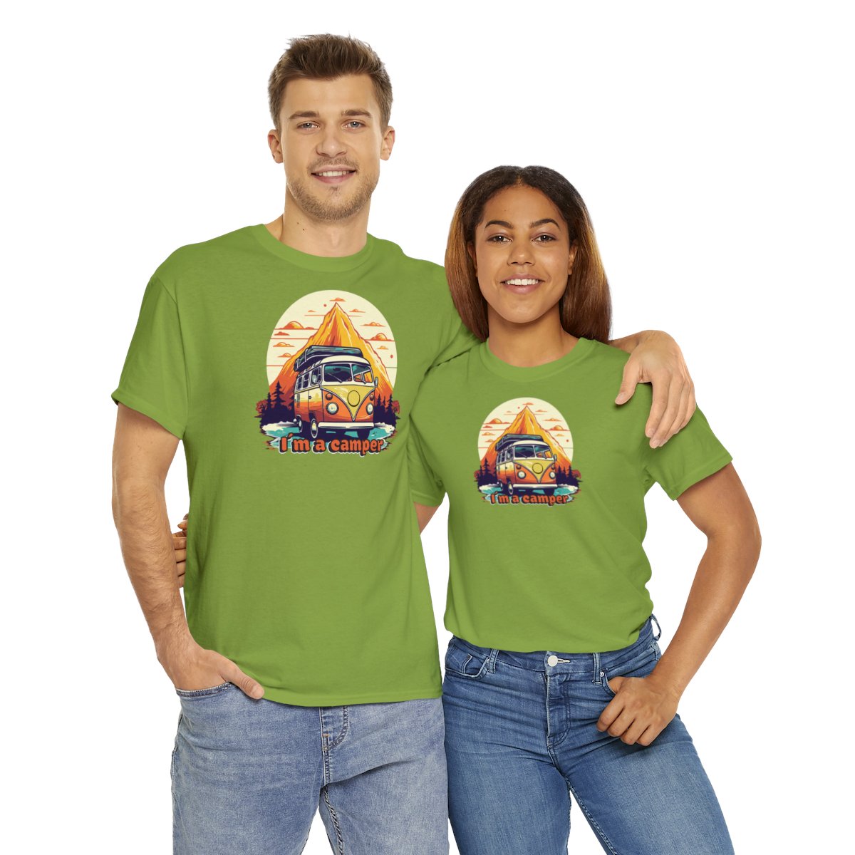 I am a camper - Unisex T-Shirt – Bild 70