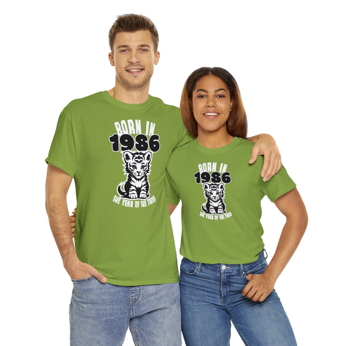 Born in the year of the Tiger - Unisex Tee – Bild 34