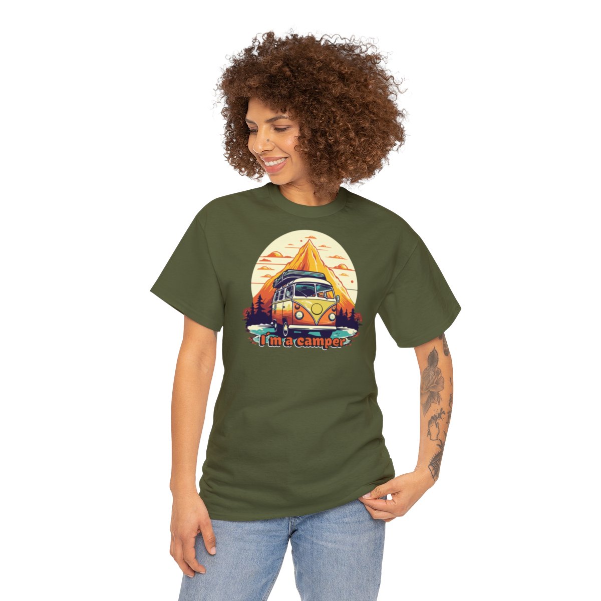 I am a camper - Unisex T-Shirt – Bild 51