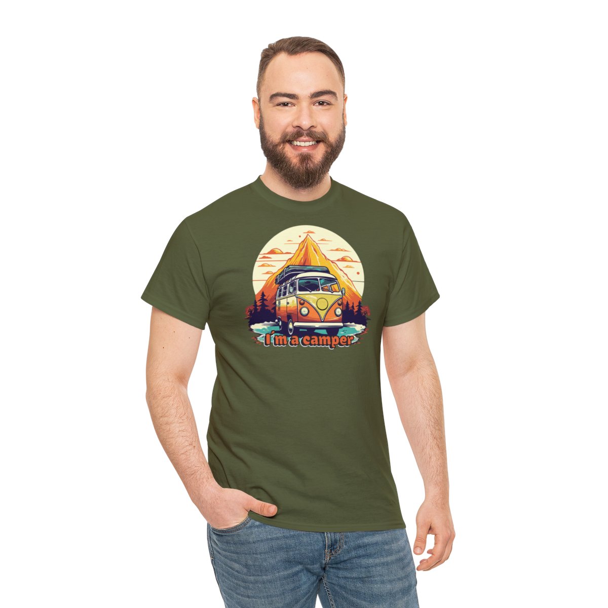 I am a camper - Unisex T-Shirt – Bild 53
