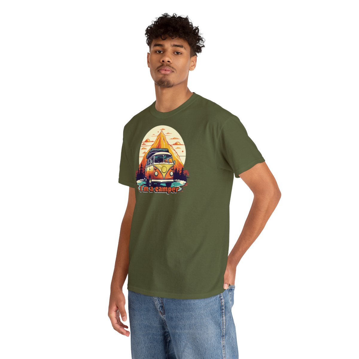 I am a camper - Unisex T-Shirt – Bild 54