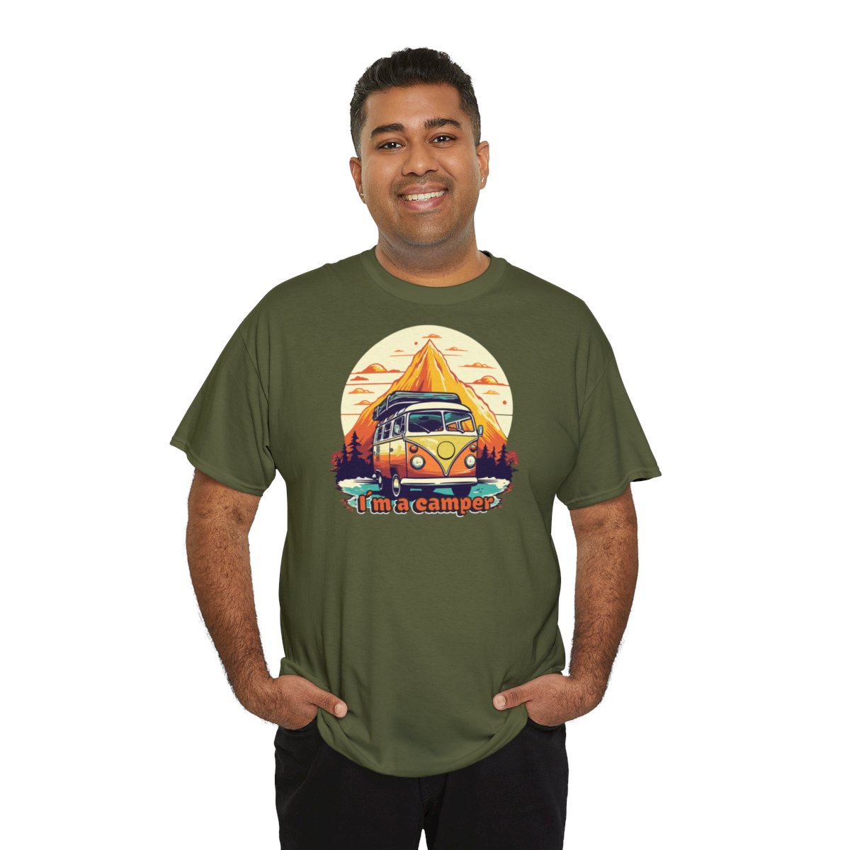 I am a camper - Unisex T-Shirt – Bild 56