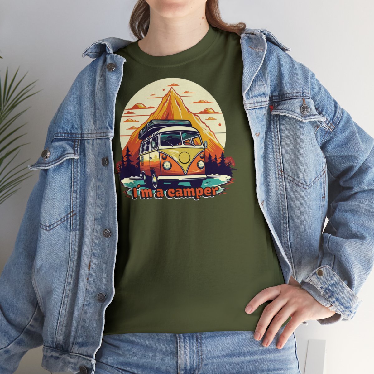 I am a camper - Unisex T-Shirt – Bild 57
