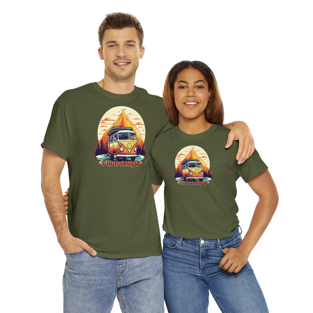 I am a camper - Unisex T-Shirt – Bild 58