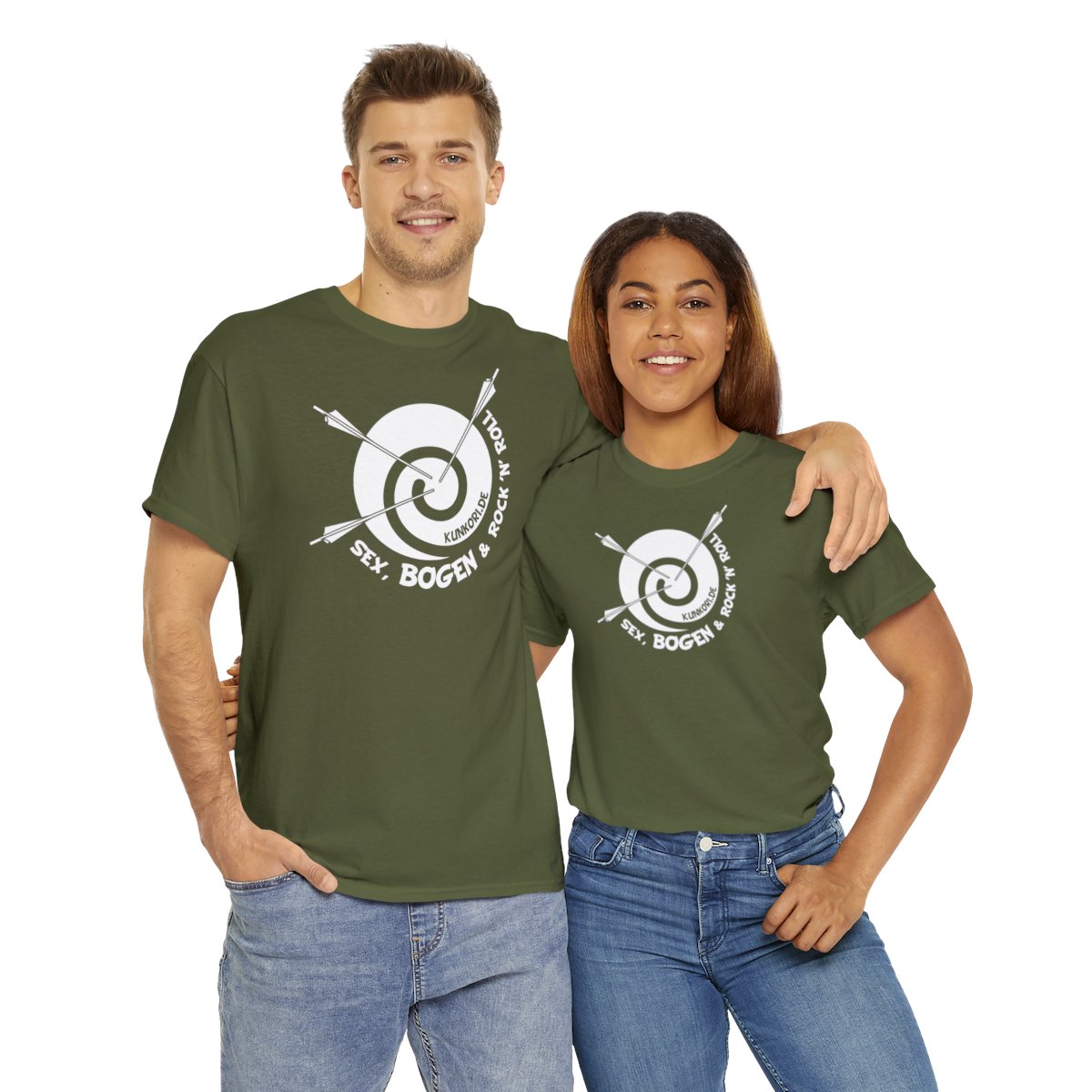 Sex, bogen & RocknRoll - Unisex Heavy Cotton Tee – Bild 34