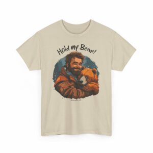 Hold my bear! - Funny Unisex Heavy Cotton Tee